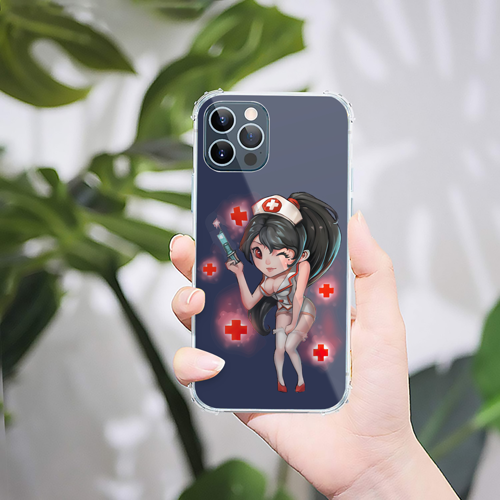 （画像用） リーグ・オブ・レジェンド League of Legends LOL 【iPhone 12シリーズ対応】透明スマホケース（クリアソフトケース）